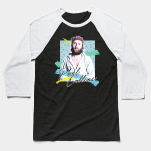 Phil Collins Retro Fanart Baseball T-Shirt